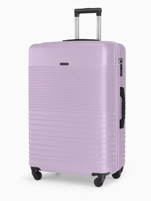 Duża walizka na 4 kółkach fioletowa Puccini