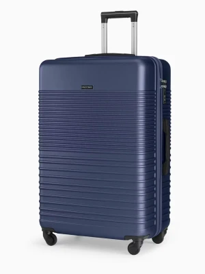 Duża walizka na 4 kółkach granatowa Puccini