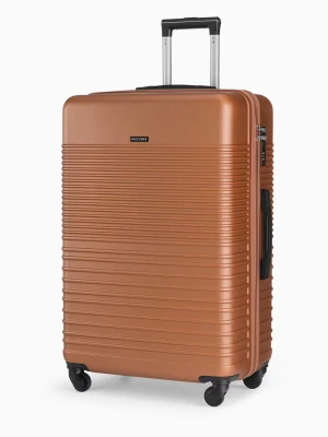 Duża walizka na 4 kółkach karmelowa Puccini