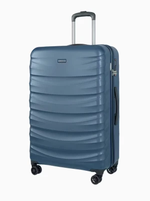 Duża walizka z poliwęglanu granatowa Puccini