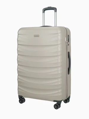 Duża walizka z poliwęglanu szampańska Puccini