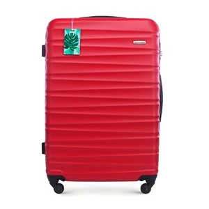 Duża walizka z zawieszką czerwona Wittchen