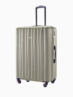 Duża walizka ze żłobieniami szampańska Puccini