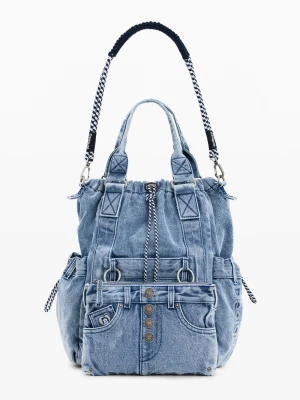 Duży denimowy plecak Desigual