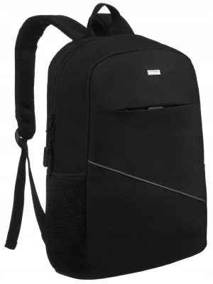 Duży, męski plecak na laptopa z portem USB - Peterson Merg