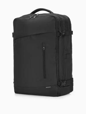 Duży Plecak Podróżny Kabinowy Do Samolotu Czarny Puccini