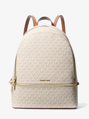 Duży plecak Rhea z charakterystycznym logo Michael Kors