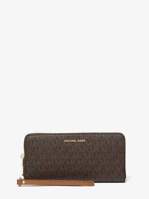 Duży podróżny portfel z logo MICHAEL Michael Kors