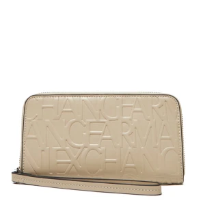 Duży Portfel Damski Armani Exchange 948451 CC793 U1092 Beżowy