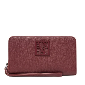 Duży Portfel Damski Armani Exchange XW000361 AF11902 UA343 Bordowy