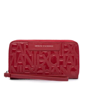 Duży Portfel Damski Armani Exchange XW001606 AF17290 U5081 Czerwony