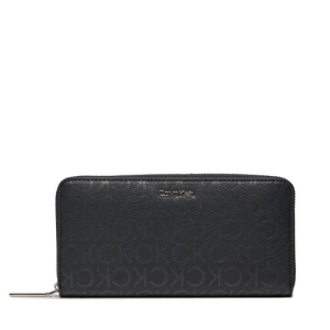 Duży Portfel Damski Calvin Klein Ck Must Lg Z/A Wallet_Epi Mono K60K611938 Czarny