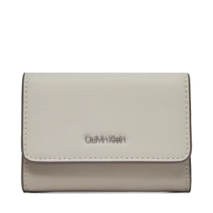 Duży Portfel Damski Calvin Klein Ck Must Trifold Sm_Block K60K611435 Biały