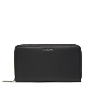 Duży Portfel Damski Calvin Klein Ck Must Xl Zip Around Wallet K60K611936 Czarny