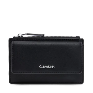 Duży Portfel Damski Calvin Klein Ck Must Zip Flap Cardholder K60K612941 Czarny