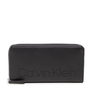 Duży Portfel Damski Calvin Klein Ck Set Wallet Z/A Lg K60K609191 Czarny