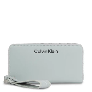 Duży Portfel Damski Calvin Klein Gracie K60K611687 Szary