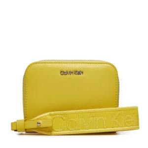 Duży Portfel Damski Calvin Klein Gracie K60K611688 Żółty