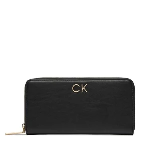 Duży Portfel Damski Calvin Klein Re-Lock Z/A Wallet Lg K60K609699 Ck Black BEH