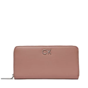 Duży Portfel Damski Calvin Klein Re-Lock Z/A Wallet Lg K60K609699 Różowy