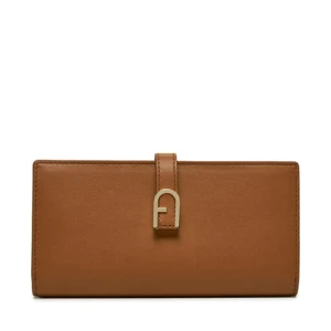 Duży Portfel Damski Furla Flow Continental Bifold WP00402-BX2045-RY000 Brązowy