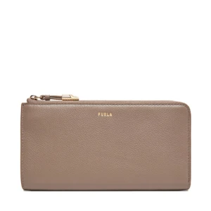 Duży Portfel Damski Furla Goccia L Zip Around WP00471 BX3036 KH 2572S Beżowy