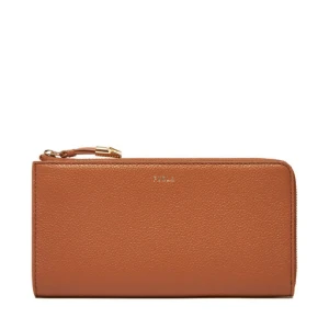 Duży Portfel Damski Furla Goccia L Zip Around WP00471 BX3036 KH RY000 Brązowy