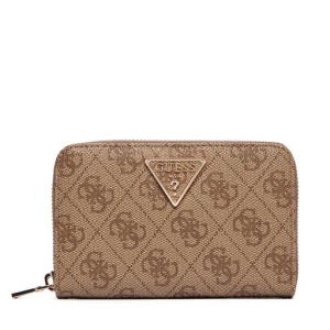 Duży Portfel Damski Guess Laurel II Logo SWSG74 59140 Brązowy