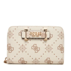 Duży Portfel Damski Guess Silia Slg SWGP98 90140 Écru