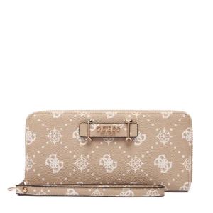 Duży Portfel Damski Guess Silia Slg SWGP98 90146 Beżowy