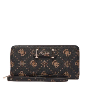 Duży Portfel Damski Guess Silia Slg SWGP98 90146 Brązowy