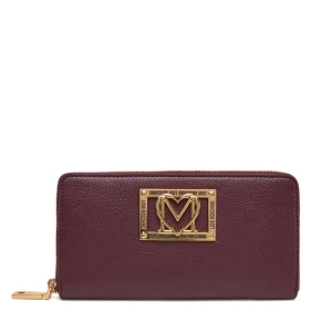 Duży Portfel Damski LOVE MOSCHINO JC5603PP1NLI0552 Bordowy