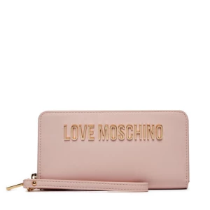 Duży Portfel Damski LOVE MOSCHINO JC5620PP1LKD0600 Różowy