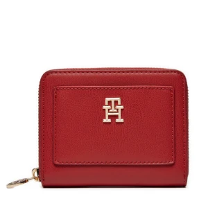 Duży Portfel Damski Tommy Hilfiger Distinct Med Za AW0AW16722 Czerwony