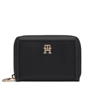 Duży Portfel Damski Tommy Hilfiger Th Essential S Med Za AW0AW15754 Czarny