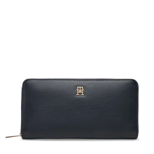 Duży Portfel Damski Tommy Hilfiger Th Icon Lrg Za AW0AW17744 Granatowy