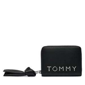 Duży Portfel Damski Tommy Jeans Tjw Bold Med Za AW0AW16390 Czarny