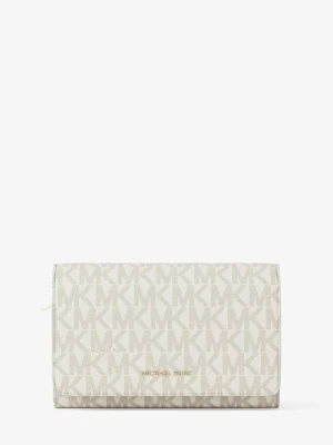 Duży portfel Jet Set z charakterystycznym logo Michael Kors
