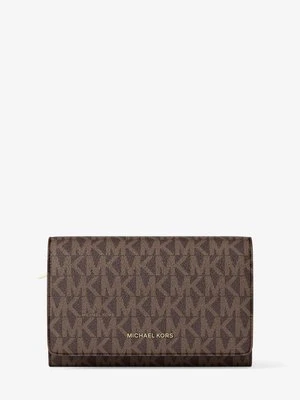 Duży portfel Jet Set z charakterystycznym logo Michael Kors