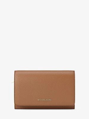 Duży portfel Jet Set ze skóry groszkowej MICHAEL Michael Kors