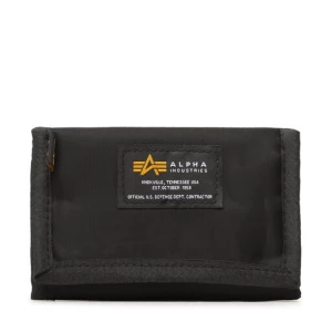 Duży Portfel Męski Alpha Industries Crew Wallet 196928 Czarny