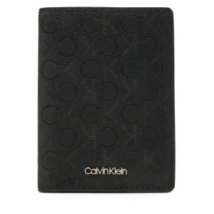 Duży Portfel Męski Calvin Klein Ck Must Mono Bifold 7cc W/Coi K50K512686 Czarny