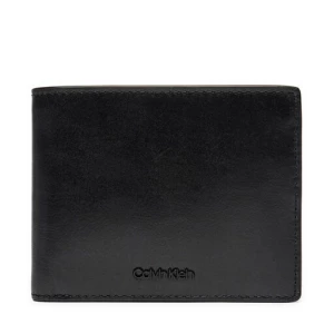 Duży Portfel Męski Calvin Klein Ck Refined Bifold 5cc W/Coin K50K512700 Czarny