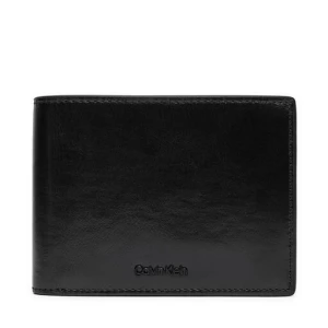 Duży Portfel Męski Calvin Klein Ck Refined Trifold 10cc W/Coin K50K512699 Czarny