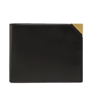 Duży Portfel Męski Calvin Klein Cut Corner Bifold 5cc W/Coin K50K509995 Czarny