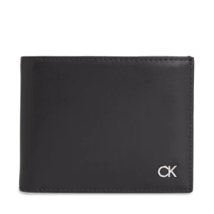 Duży Portfel Męski Calvin Klein Metal Ck K50K511692 Ck Black BEH
