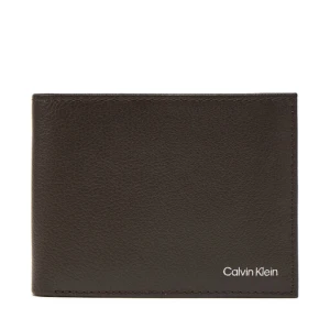 Duży Portfel Męski Calvin Klein Warmth Bifold 5cc W/Coin L K50K512790 Brązowy