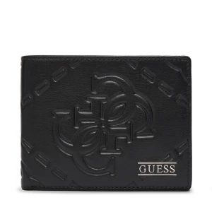 Duży Portfel Męski Guess SMBOMG LEA20 Czarny