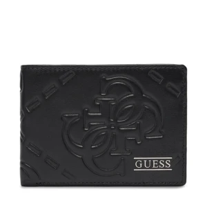 Duży Portfel Męski Guess SMBOMG LEA27 Czarny