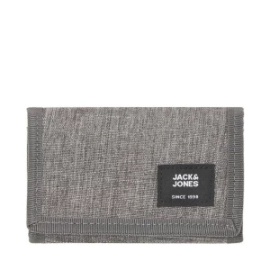 Duży Portfel Męski Jack&Jones Jaceastside 12228262 Szary